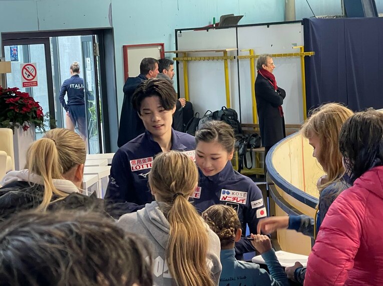 田中梓沙＆西山真瑚組　©Akiko Tamura