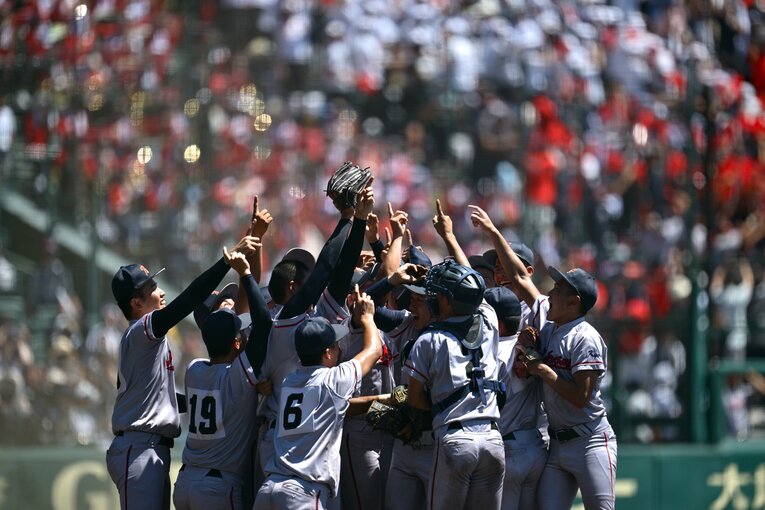 タイブレークに及んだ伝説的決勝…試合後の美しき写真　©Hideki Sugiyama