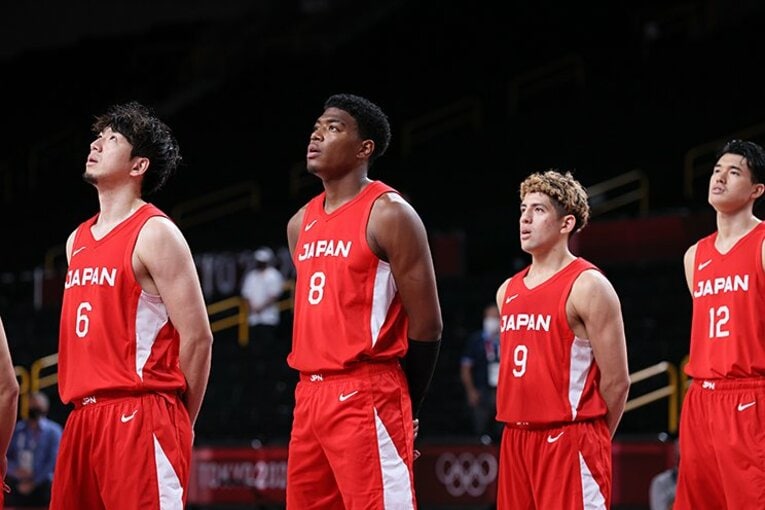 日本代表として東京五輪に出場した八村塁　©JMPA