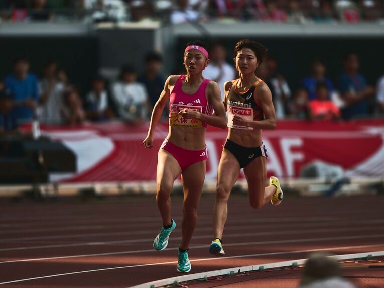 【2025日本選手権】日本選手権での久保　©︎Yuki Suenaga