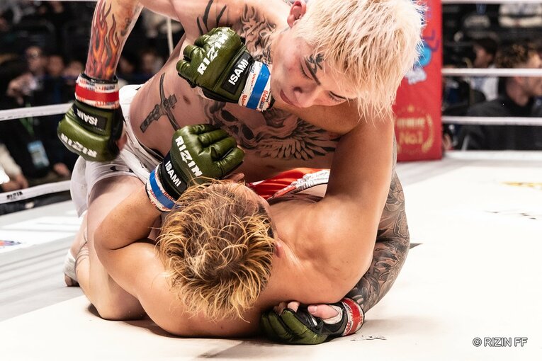 『RIZIN45.』平本蓮vs.YA-MAN　©RIZIN FF