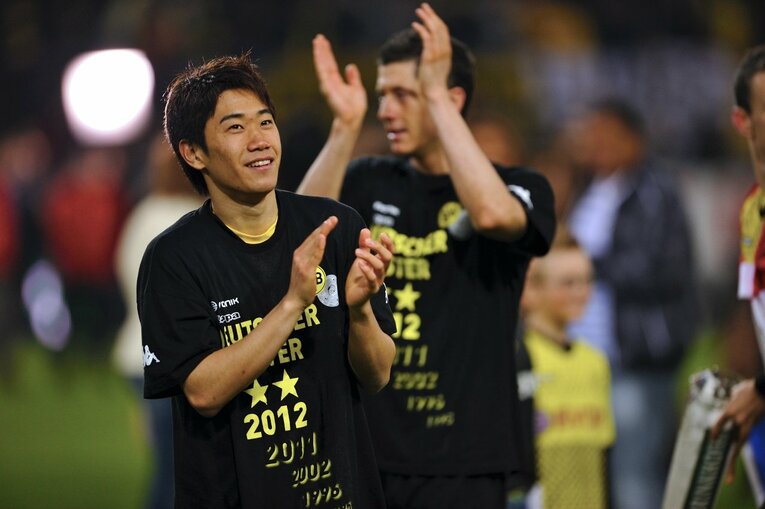 2011-12シーズンの香川　©Sports Graphic Number
