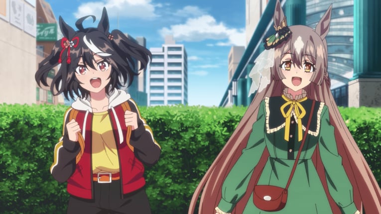 出発したふたり　©2023 アニメ「ウマ娘 プリティーダービー Season 3」製作委員会