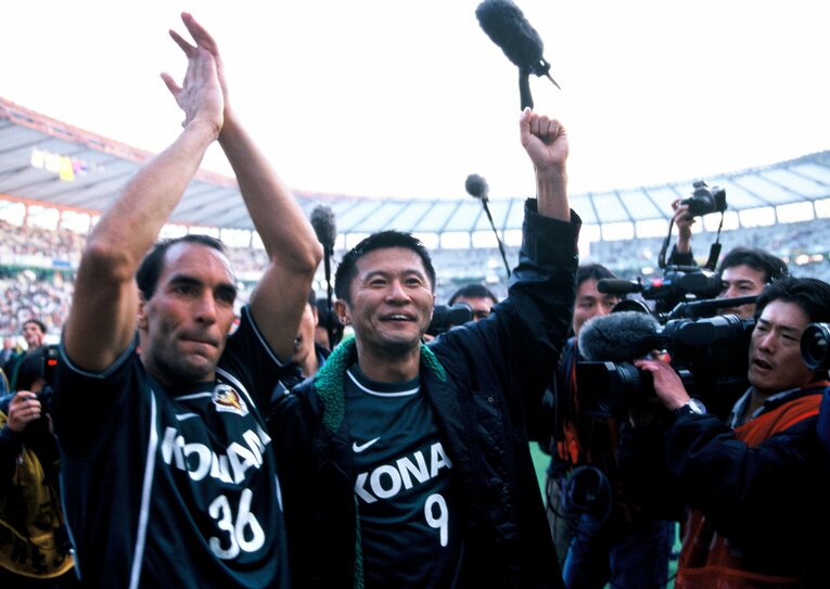 Jリーグ時代のエジムンド（全3枚中の3枚目）　©Sports Graphic Number