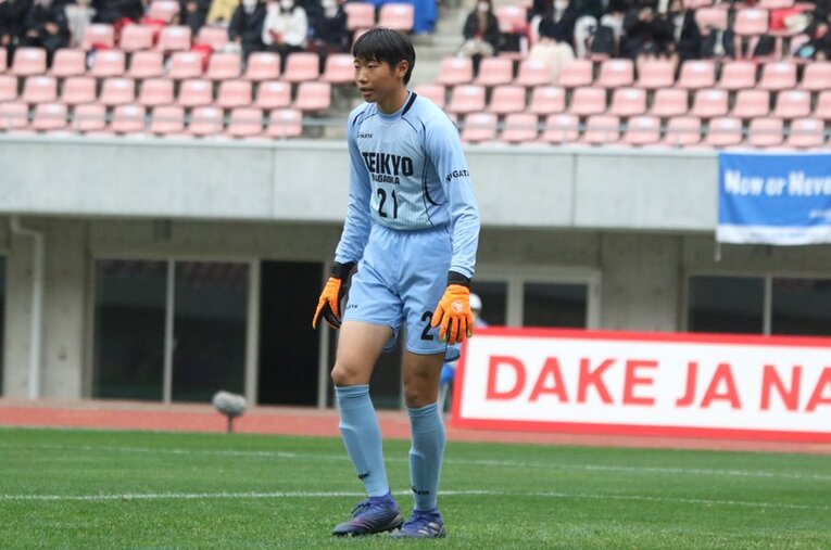 GK佐藤安悟（帝京長岡高校1年）©Takahito Ando