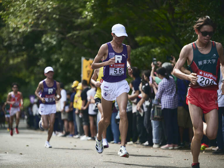 立教大・山下翔吾（1年）　©Yuki Suenaga