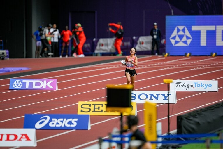 【東京世界陸上】女子マラソンで7位入賞を果たした24歳の小林香菜（大塚製薬）　©︎Nanae Suzuki