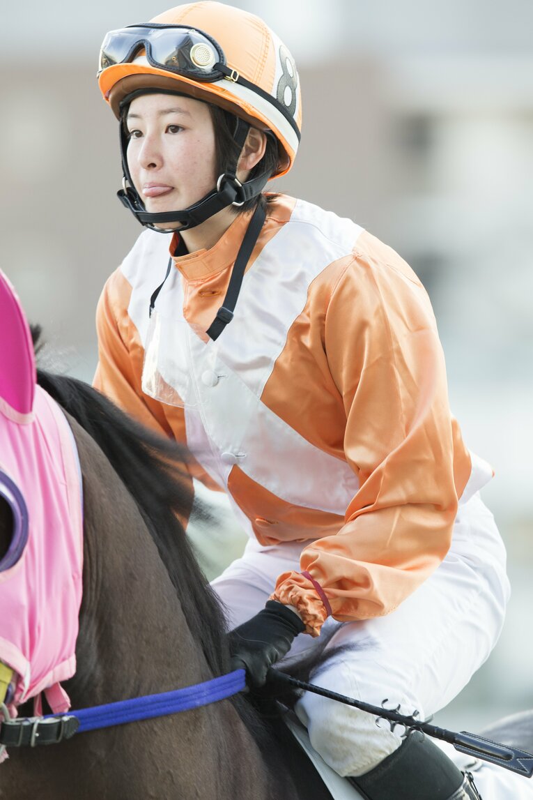 2016年3月、デビュー当時の藤田菜七子（18歳）©Shiro Miyake