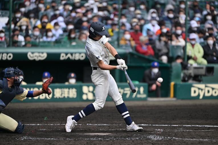 国学院久我山の下川邊隼人（センバツ）　©Hideki Sugiyama