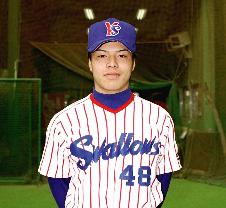 プロ1年目（1998年）の岩村　©KYODO
