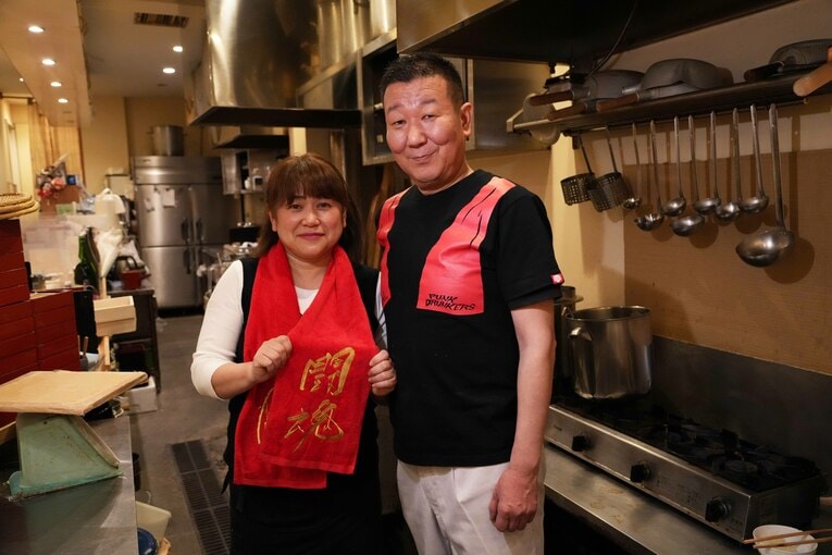 『かわしま』の川嶌博幸さんと惠子さん夫妻