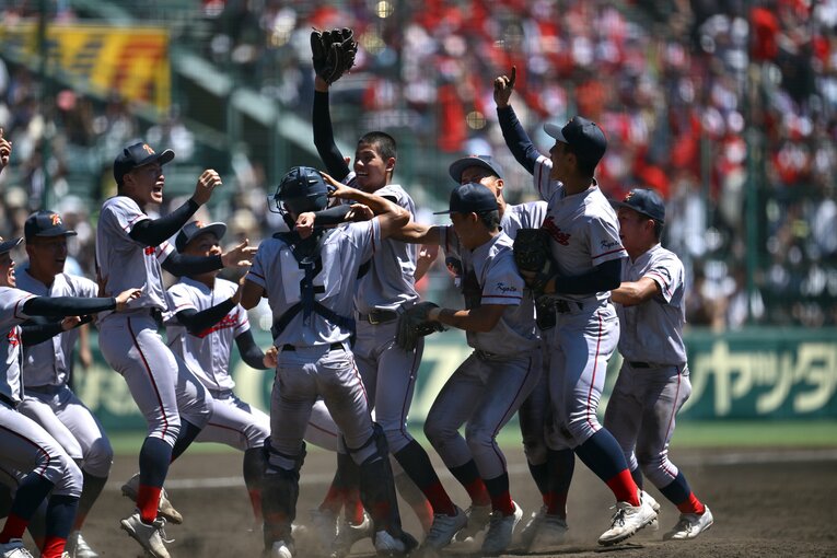 タイブレークに及んだ伝説的決勝…試合後の美しき写真　©Hideki Sugiyama
