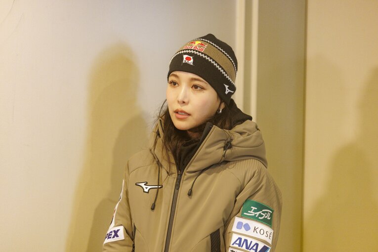 【2026W杯】丸山の憧れでもある高梨沙羅も同じく代表入り　©Kiichi Matsumoto