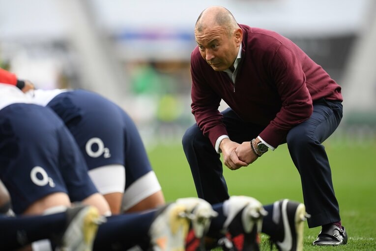 新戦力を起用しながら選手層を厚くするエディー・ジョーンズHC　©︎Getty Images