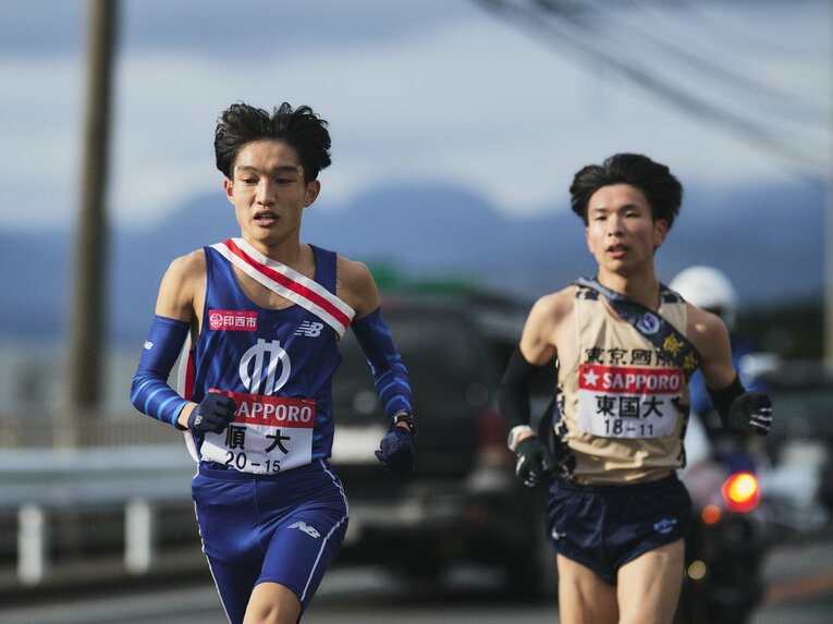 前頭六枚目・吉岡大翔（順天堂大）　©Yuki Suenaga