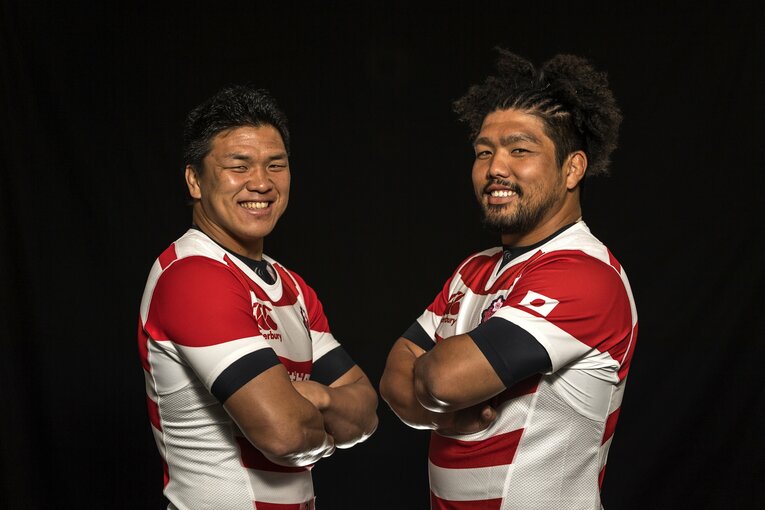 堀江翔太、立川理道（2017年）©︎Takuya Sugiyama