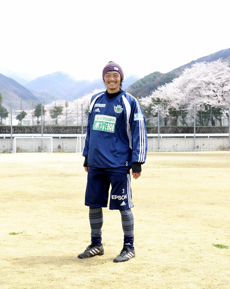 松本山雅時代の松田直樹　©︎Asami Enomoto