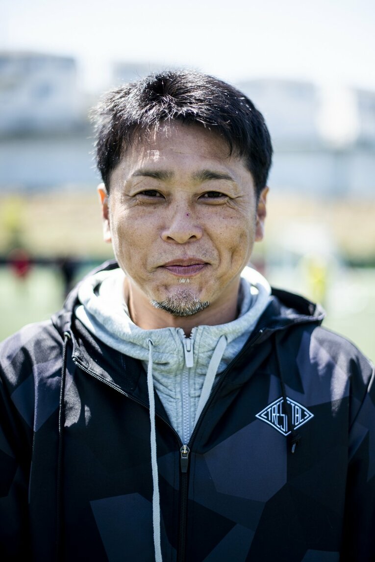 山田暢久は神奈川県社会人一部リーグに所属する「イトゥアーノFC横浜」の監督をつとめている　©Atsushi Kondo