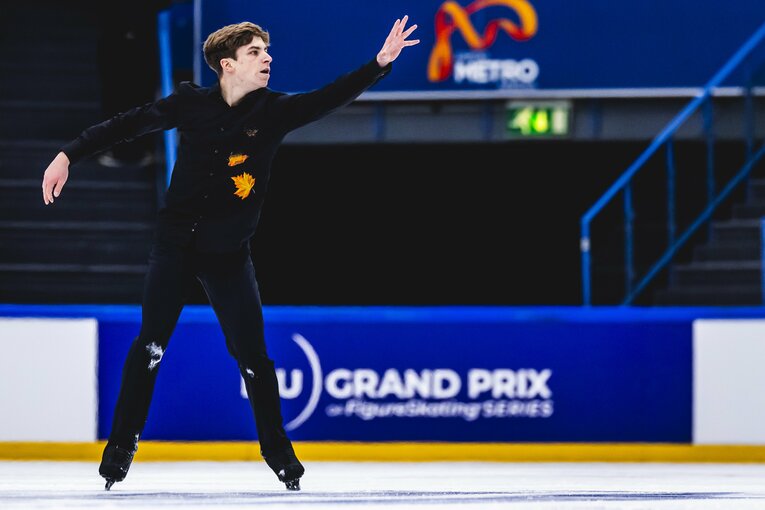 エスポー大会での演技　©Getty Images