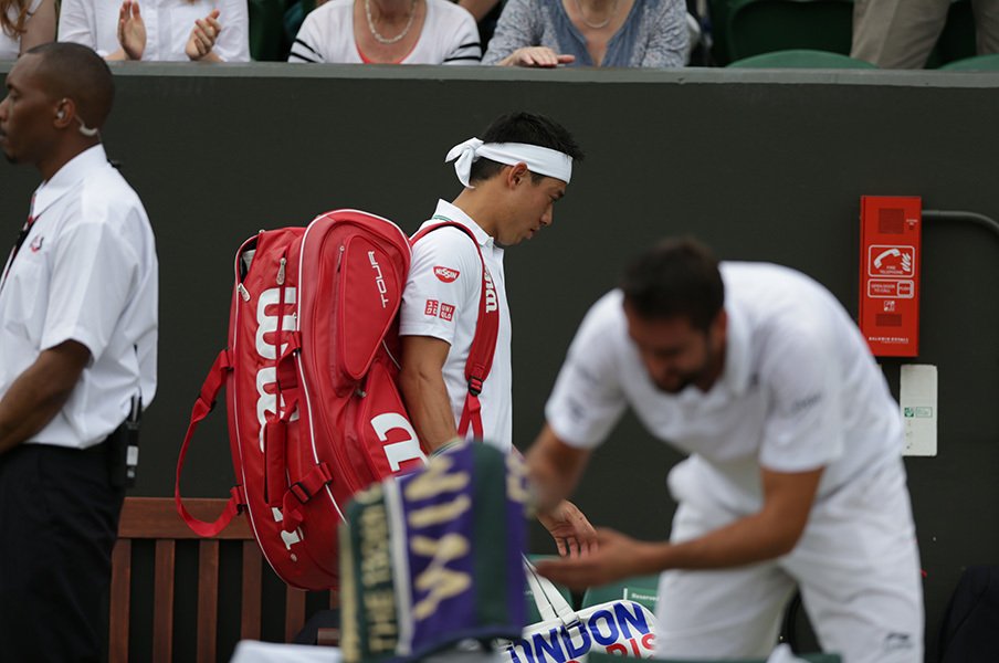 ATPポイント無しだが選手村は楽しみ。錦織圭、リオ五輪での悩みどころ。<Number Web> photograph by Hiromasa Mano