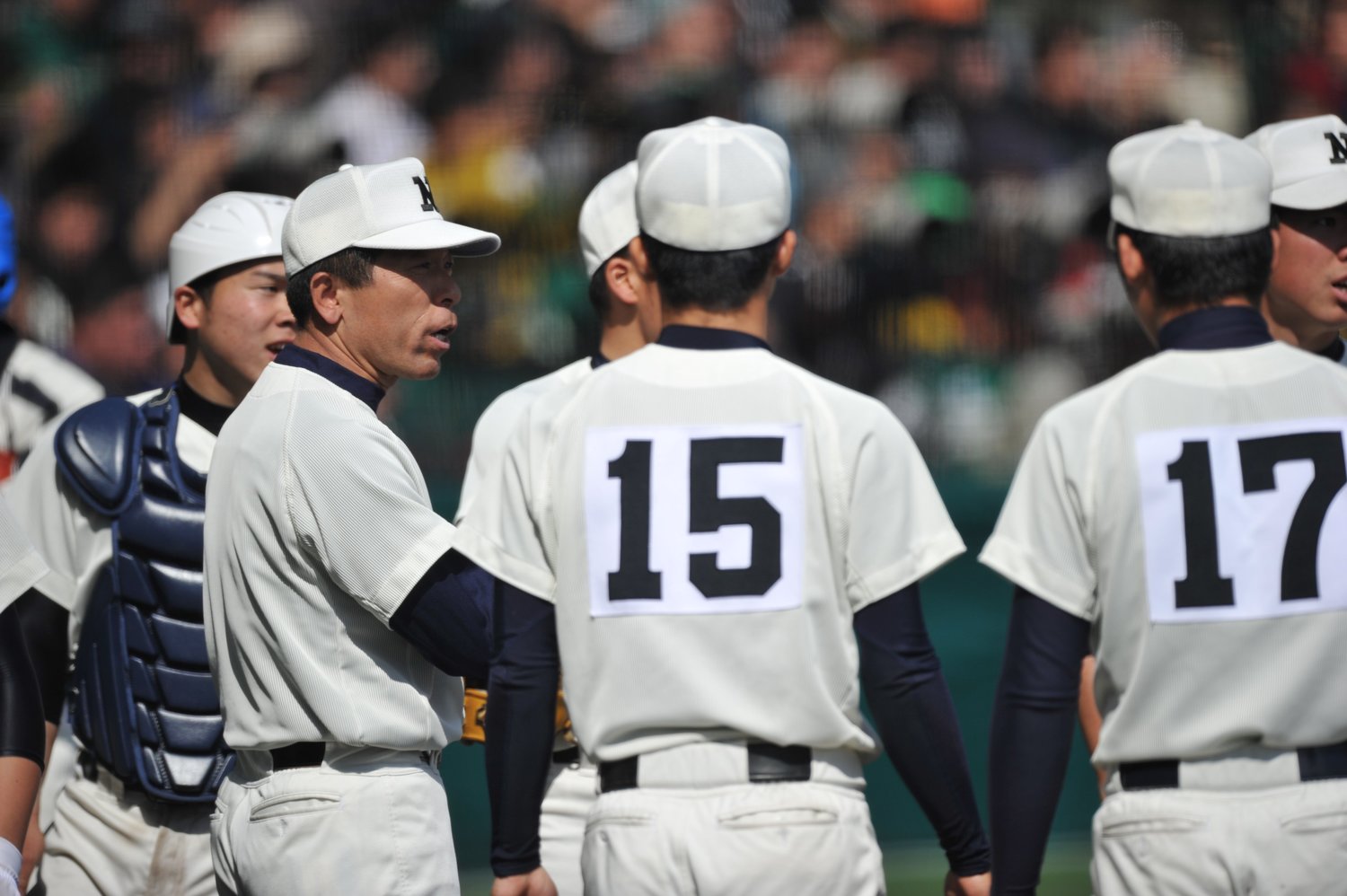 日大三・小倉監督©Hideki Sugiyama