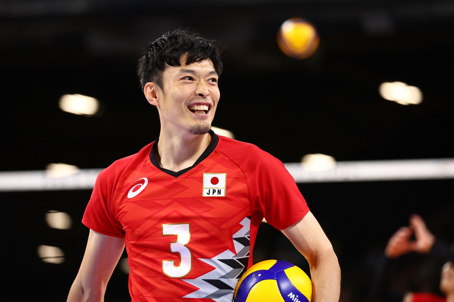 パリ五輪ではチーム最年長となる深津旭弘（37歳）©︎Ryosuke Menju/JMPA