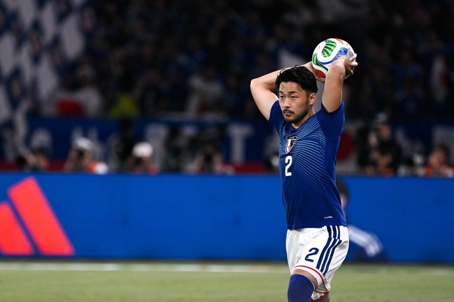 北中米W杯の代表にも選ばれている菅原。10代の頃から物怖じしない性格だったという ©Asami Enomoto