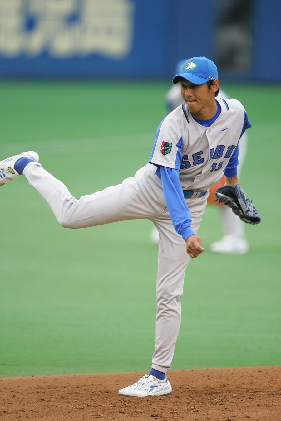 2005年の西口　©Sports Graphic Number