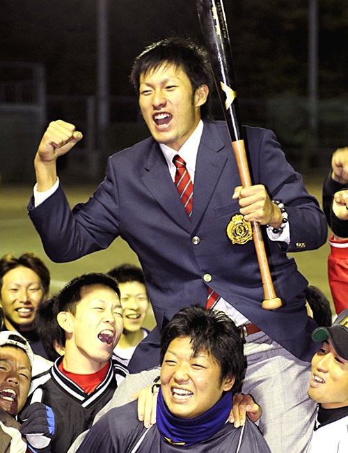 トリプルスリー達成など球界を代表する打者となった柳田　©Nanae Suzuki