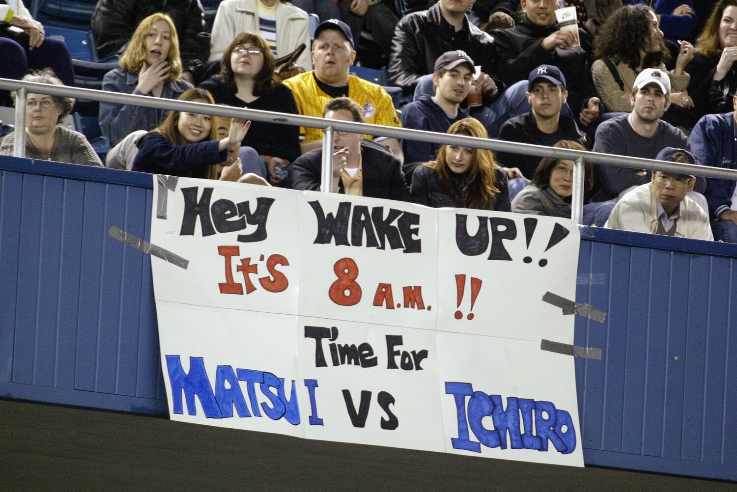 2003年4月29日、2人のメジャー初対決の日　©Getty Images