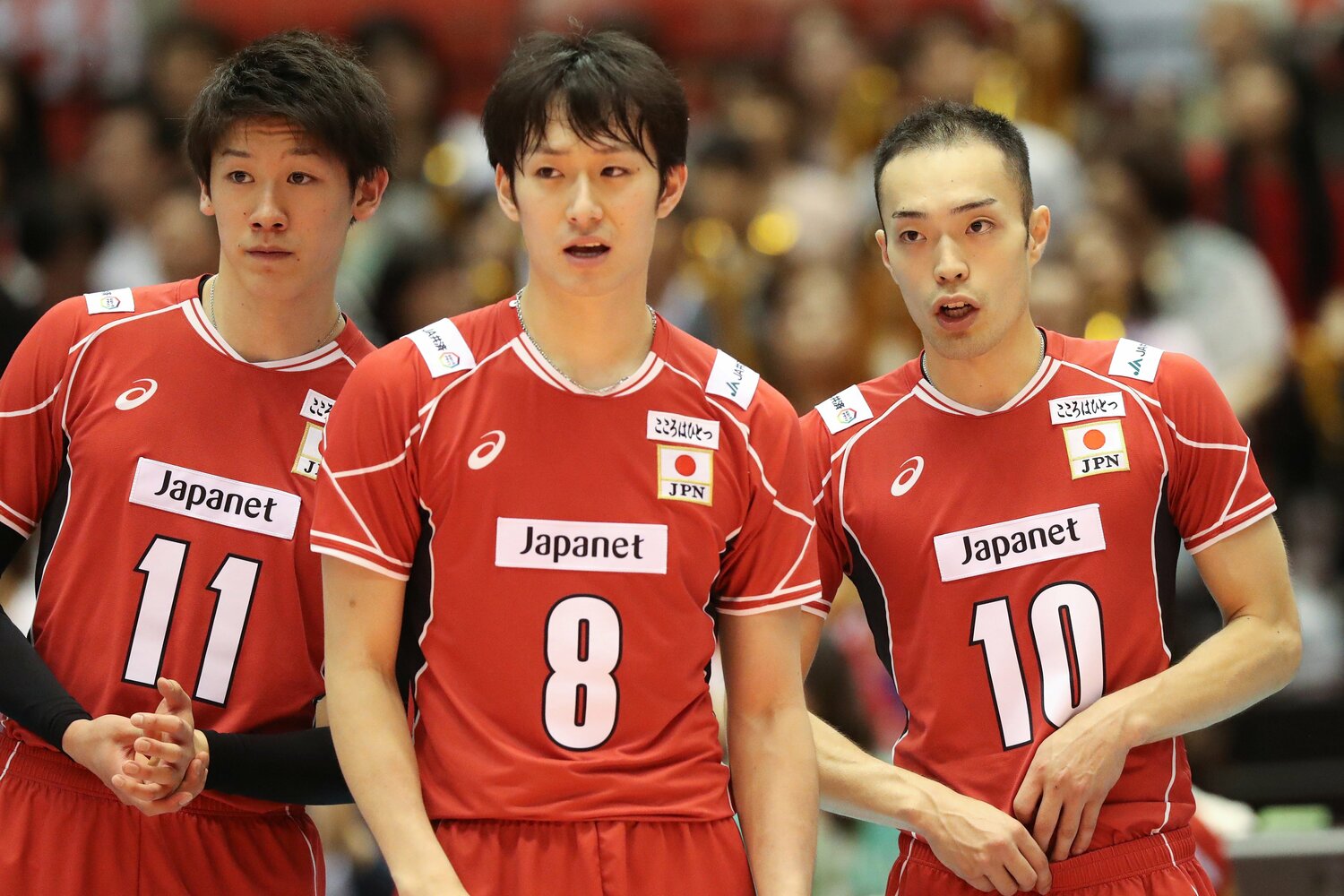 石川祐希、柳田将洋らとリオ五輪最終予選に出場する深津英臣（2016年）©︎Bleu/AFLO