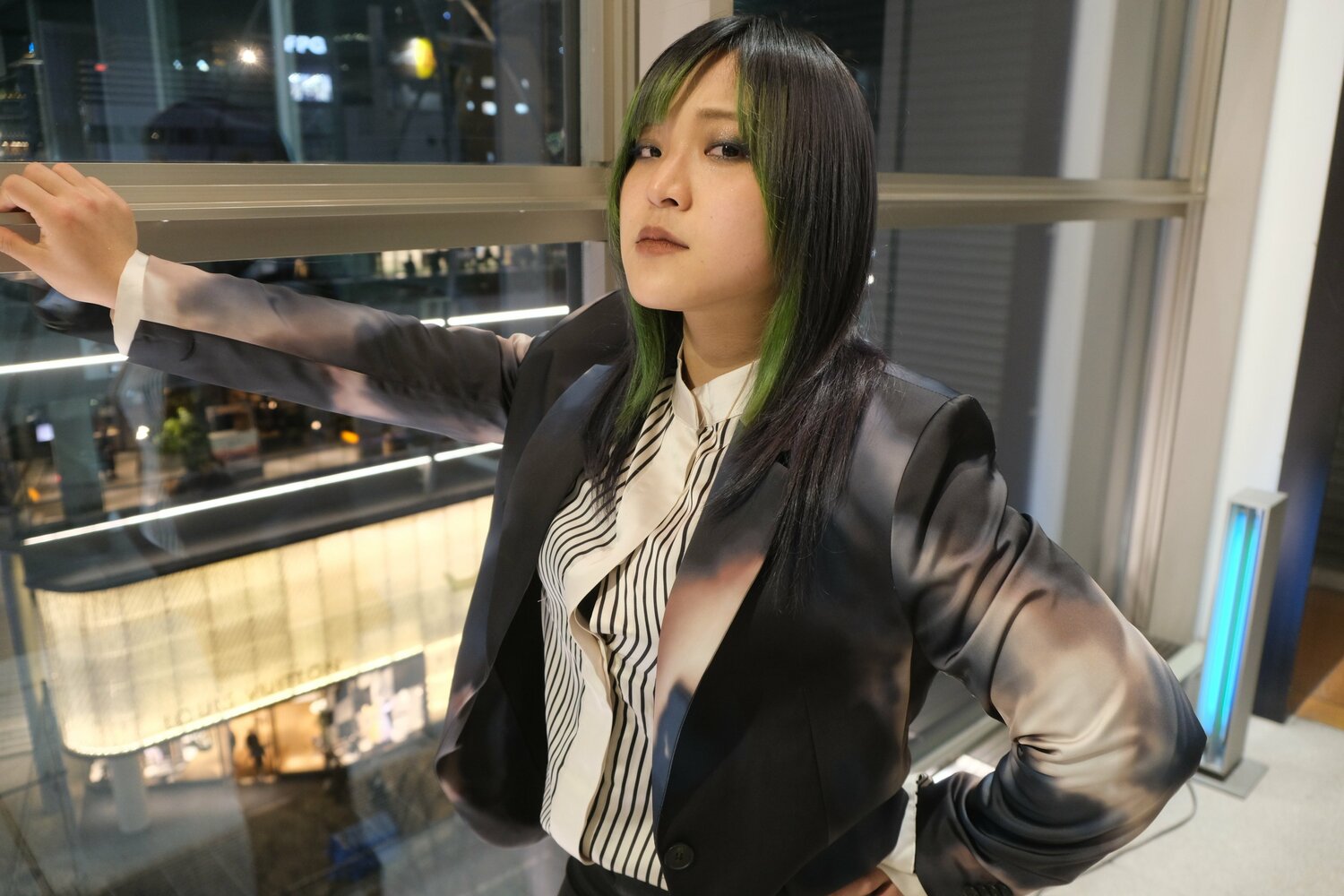 復帰前には「違う団体でデビューする感覚」だと本音を語っていた飯田　©Norihiro Hashimoto