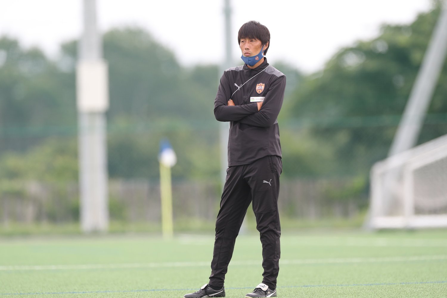 現在、清水の下部組織で指導者となった市川ⒸS-PULSE