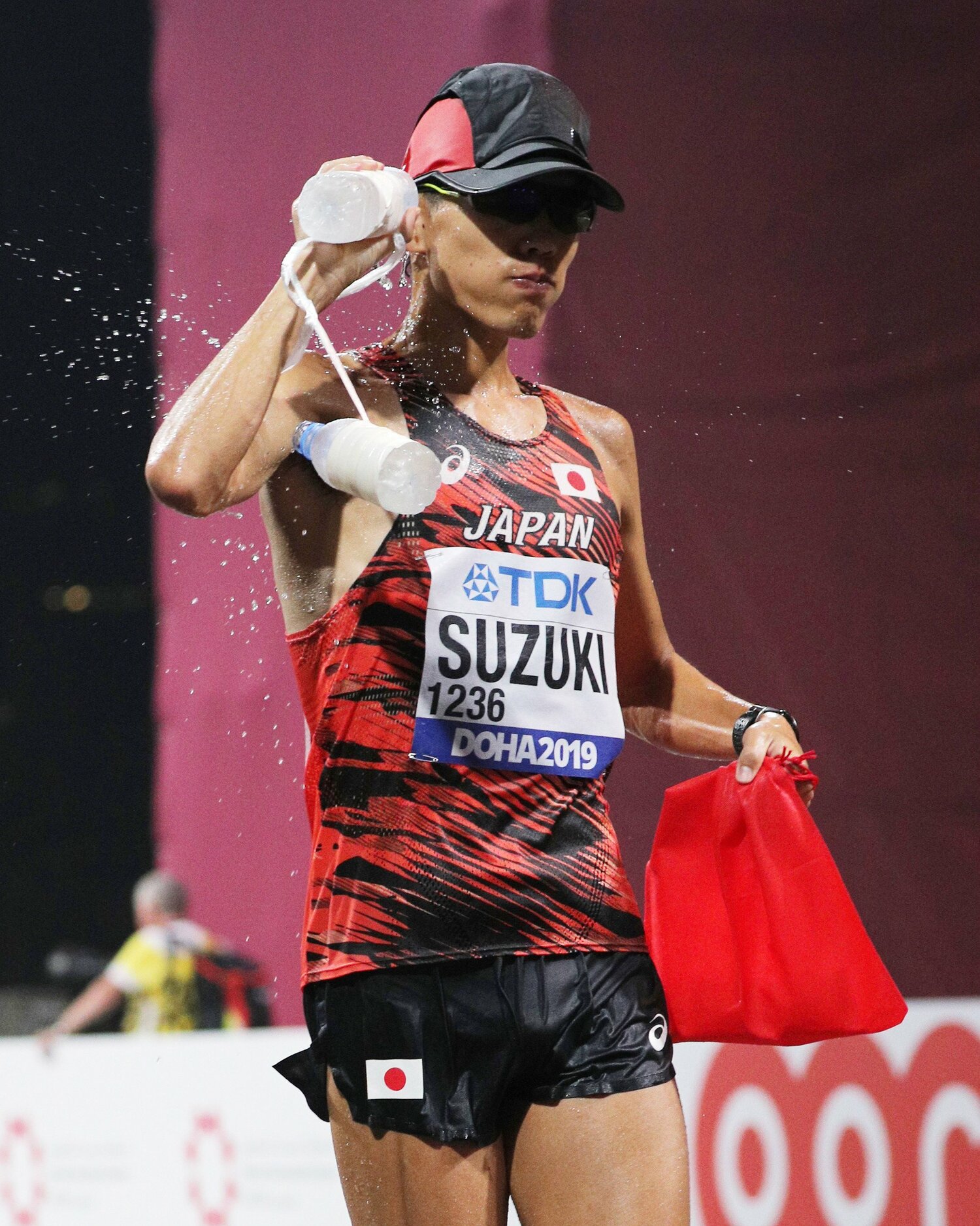 2度目だった50kmのレース ©JIJI PRESS