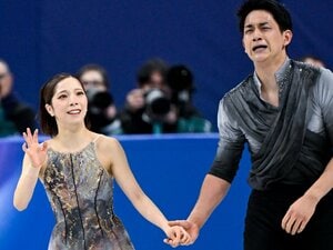 「ヘタレ記念に」“りくりゅう”木原龍一に恩師が贈った青いスーツケース…10年以上持ち続けた