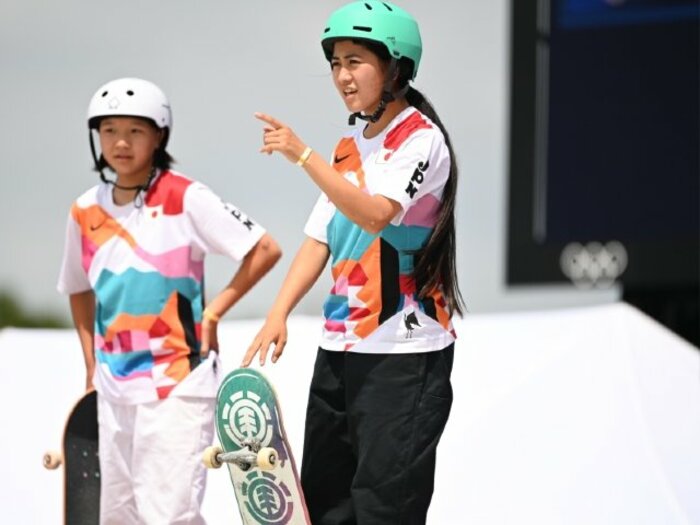 「怖い技から逃げない」16歳中山楓奈が語っていたスケートボードの魅力とは?「明日もスケボーに乗りたい」から始まった銅メダル<Number Web> photograph by Naoya Sanuki/JMPA