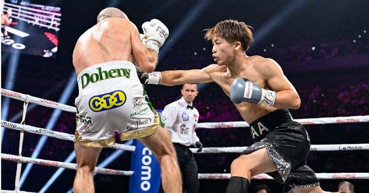 ドヘニーの身体が真っ赤に…戦意喪失させた井上尚弥のボディ“驚くべき