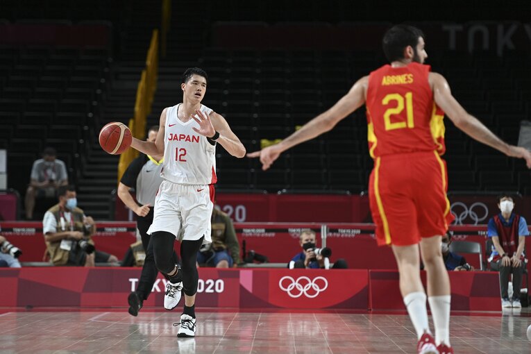 東京五輪に日本代表として出場した渡邊雄太　©JMPA