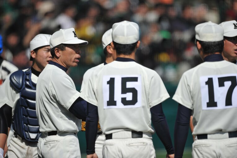 日大三・小倉監督©Hideki Sugiyama