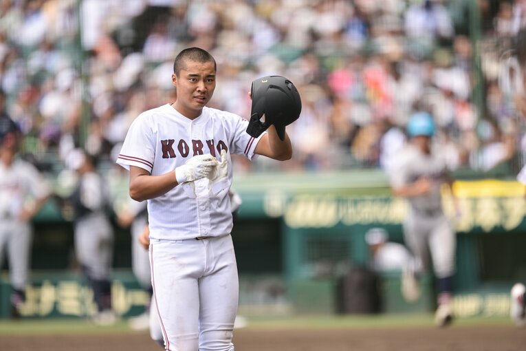 真鍋慧、3年夏の甲子園　©Nanae Suzuki
