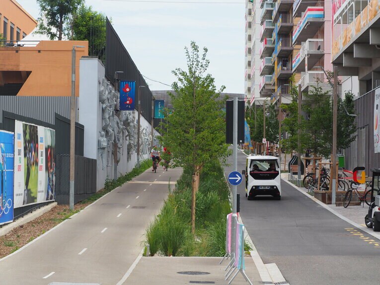 パリ五輪の選手村（全56枚）©JMPA