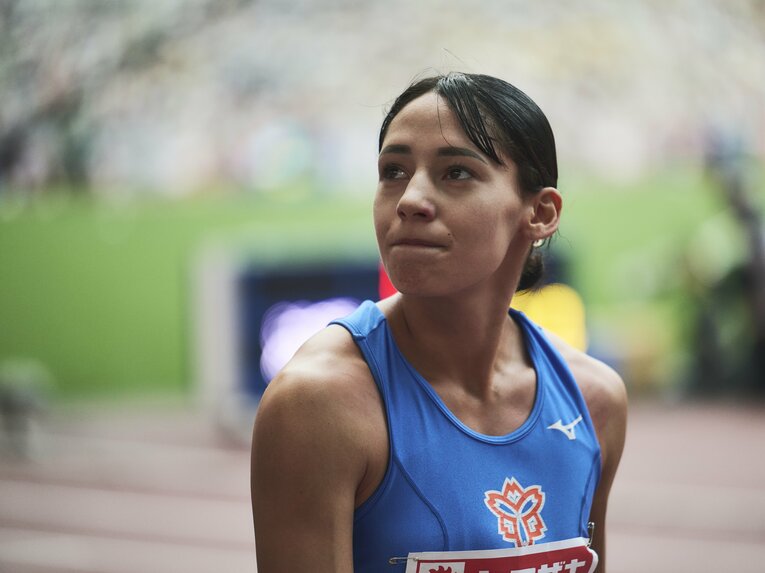 自身初の日本選手権に挑んだ21歳のフロレス・アリエ　©Yuki Suenaga