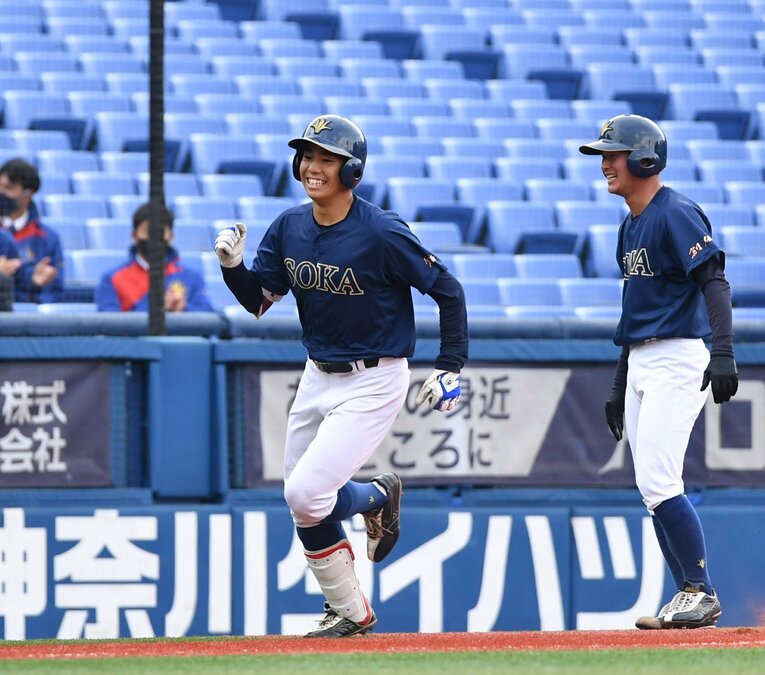 巨人4位指名の門脇誠内野手（創価大・171cm76kg・右投左打）　©Sankei Shimbun