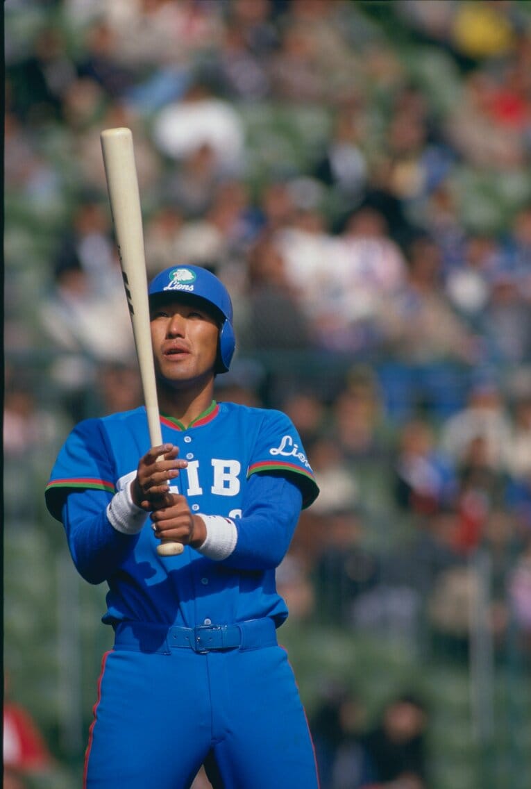 若手時代の清原　©BUNGEISHUNJU