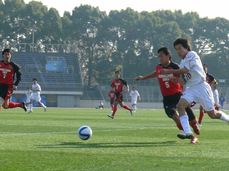 福岡大時代の永井　©︎Takahito Ando
