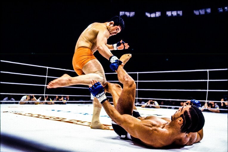 1999年4月に開催された「PRIDE.5」では、後にUFCライトヘビー級王者となるビクトー・ベウフォートに判定勝ち