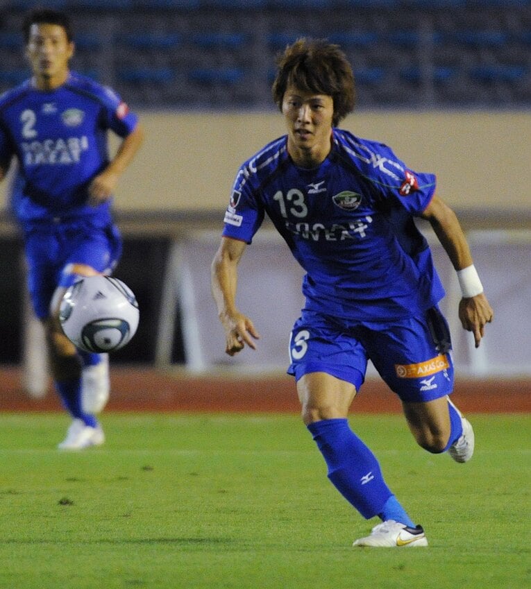 2011年、徳島時代の柿谷　©Masashi Hara/Getty Images
