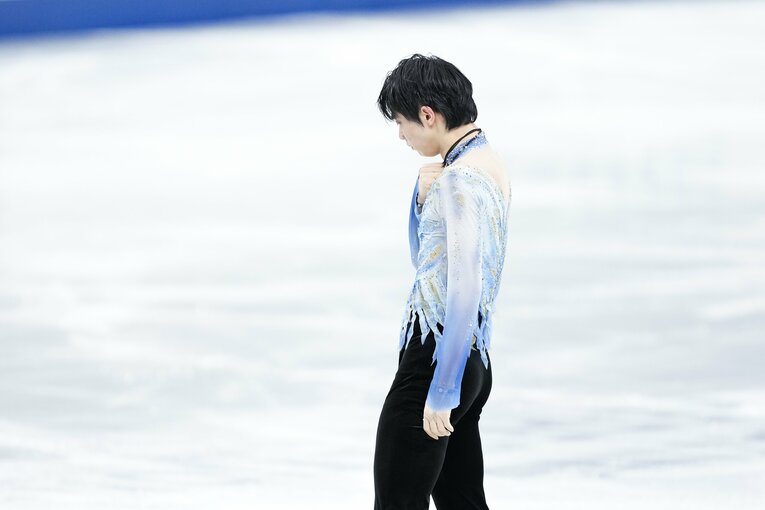 2021-2022シーズンのショートプラグラム『序奏とロンド・カプリチオーソ』　©Asami Enomoto