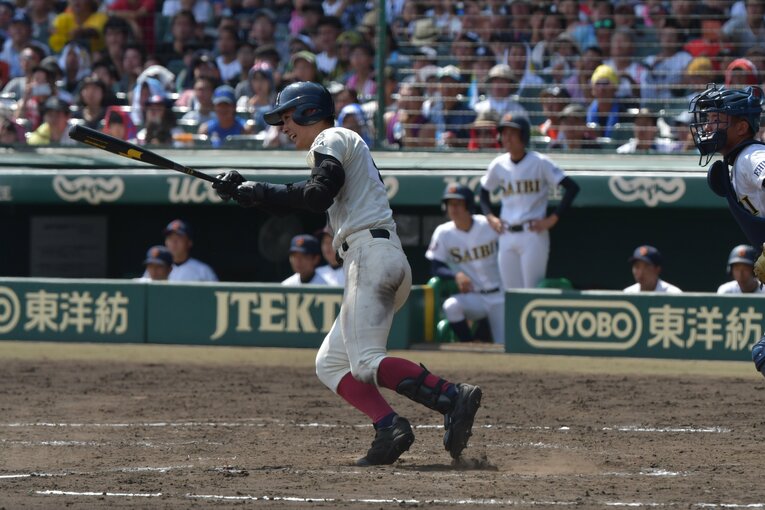 山田健太の大阪桐蔭時代　©Hideki Sugiyama