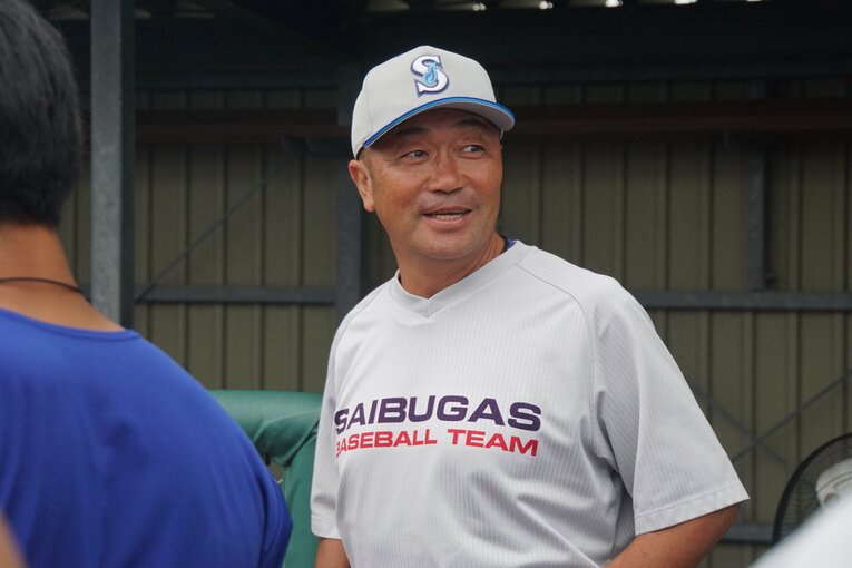 現在の香田誉士史監督（西部ガス）。11月の日本選手権を最後に退任する　©Kei Nakamura